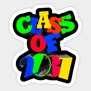 Class Of 2031 Sticker